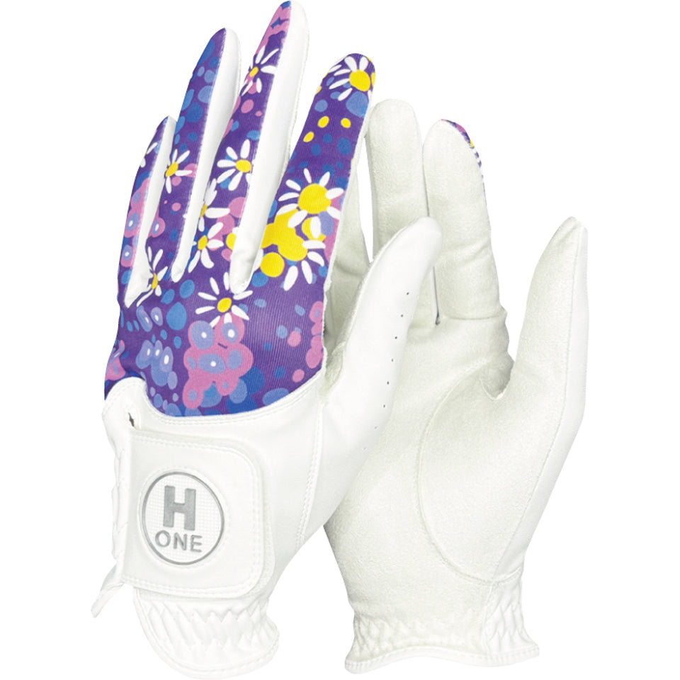 レディース ゴルフグローブ<br>H-ONE GRAPHIC MODEL